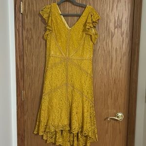 Yellow Lace dress